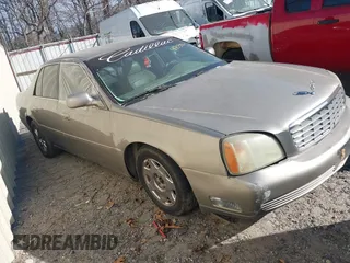 2002 Cadillac DeVille with VIN 1G6KD54Y72U305651, listed as a IAAI auction lot 41703917 with 149,510 mi miles. Bid and sale history available at carsss.com. Image 1.