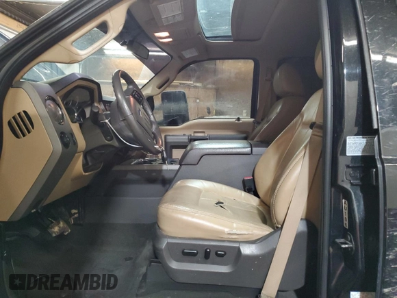 2011 Ford F-350 XL with VIN 1FT8W3BT1BEB65054, listed as a Copart auction lot 44573145 with 143,956 mi miles and Salvage Title. Bid and sale history available at DreamBid. Image 7.