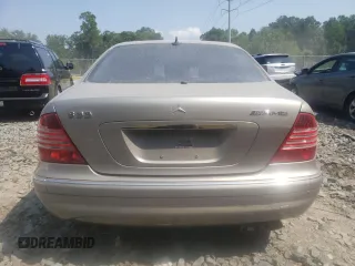 2005 Mercedes-Benz S 55 AMG with VIN WDBNG74J15A454738, listed as a Copart auction lot 64935874 with Not Provided miles and Salvage Title. Bid and sale history available at DreamBid. Image 6.