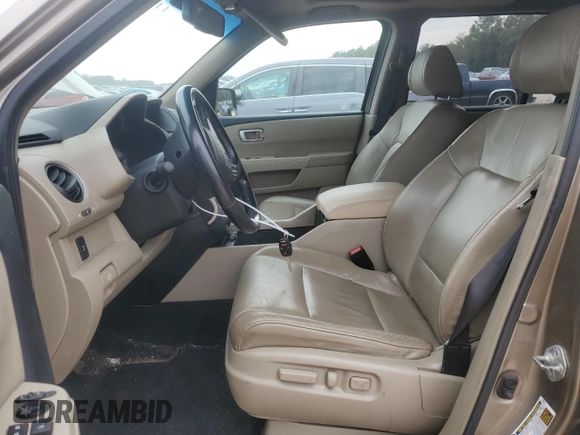 2011 Honda Pilot EX-L with VIN 5FNYF4H55BB066007, listed as a Copart auction lot 47126965 with 268,201 mi miles and Salvage Title. Bid and sale history available at carsss.com. Image 7.