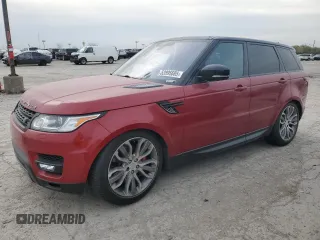 2016 Land Rover Range Rover Sport V8 Dynamic with VIN SALWR2EF9GA568477, listed as a Copart auction lot 52895685 with 117,509 mi miles and Clean Title. Bid and sale history available at carsss.com. Image 1.