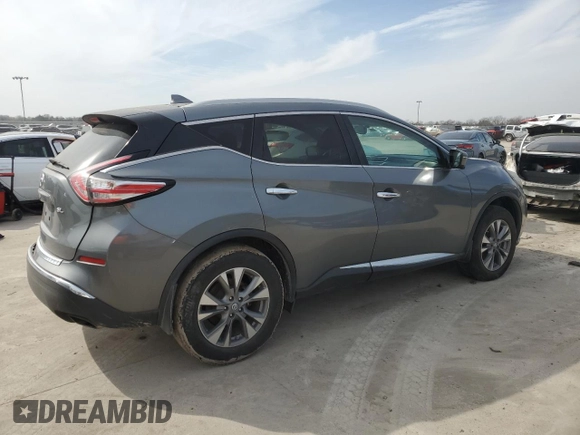 2018 Nissan Murano S with VIN 5N1AZ2MG3JN199428, listed as a Copart auction lot 45089395 with 180,385 mi miles and Salvage Title. Bid and sale history available at DreamBid. Image 3.