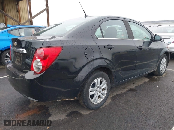 2012 Chevrolet Sonic LT with VIN 1G1JC5SH2C4189168, listed as a IAAI auction lot 41346729 with 79,389 mi miles and . Bid and sale history available at DreamBid. Image 4.