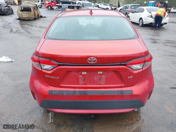 2020 Toyota Corolla LE with VIN 5YFEPRAE1LP096201, listed as a IAAI auction lot 41808175 with 90,111 mi miles. Bid and sale history available at carsss.com. Image 16.