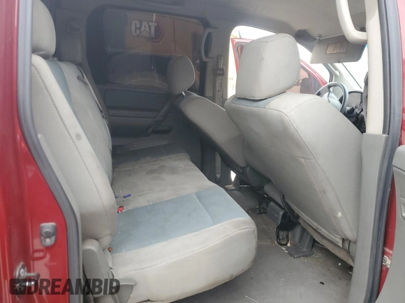 2007 Nissan Titan XE with VIN 1N6AA07AX7N229425, listed as a Copart auction lot 45583465 with 257,361 mi miles and Salvage Title. Bid and sale history available at DreamBid. Image 10.