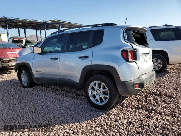 2021 Jeep Renegade Sport с VIN ZACNJCAB5MPM24663, выставлен на аукционе Copart как лот 43451235 с пробегом 46 366 миль миль и Списание • Salvage title. История ставок и продаж доступна на DreamBid. Изображение 2.