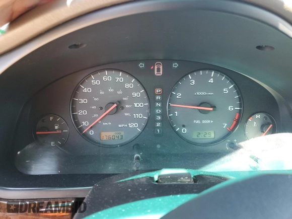 2000 Subaru Legacy Outback Limited with VIN 4S3BH6869Y7662661, listed as a Copart auction lot 60565254 with 176,043 mi miles and Clean title. Bid and sale history available at DreamBid. Image 9.