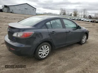 2013 Mazda 3 i SV with VIN JM1BL1TFXD1765660, listed as a Copart auction lot 51045195 with 161,749 mi miles and Salvage Title. Bid and sale history available at DreamBid. Image 3.