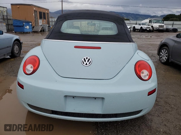 2010 Volkswagen Beetle with VIN 3VWRG3AL1AM004423, listed as a Copart auction lot 44448625 with 106,058 mi miles and Salvage Title. Bid and sale history available at DreamBid. Image 6.