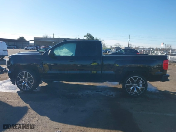 2018 Chevrolet Silverado 1500 Custom with VIN 1GCRCPEH8JZ191430, listed as a IAAI auction lot 41657847 with 1 mi miles. Bid and sale history available at carsss.com. Image 15.