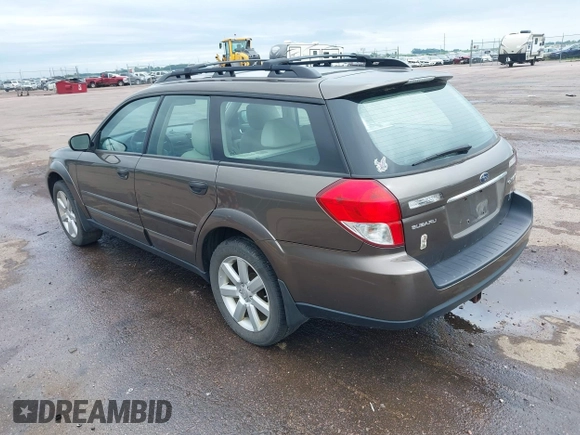 2008 Subaru Outback i with VIN 4S4BP61C087362697, listed as a IAAI auction lot 42591932 with 159,358 mi miles and . Bid and sale history available at DreamBid. Image 3.