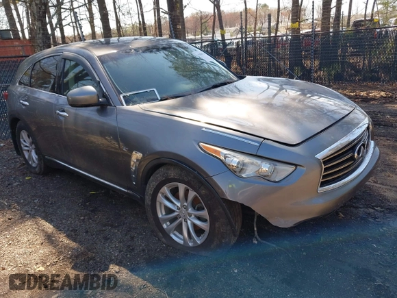 2014 Infiniti QX70 с VIN JN8CS1MW9EM413406, выставлен на аукционе IAAI как лот 41909387 с пробегом 123 957 миль миль и . История ставок и продаж доступна на DreamBid. Изображение 1.