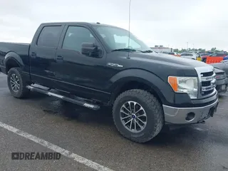 2014 Ford F-150 XL with VIN 1FTFW1EF3EKF83235, listed as a IAAI auction lot 42220986 with 114,384 mi miles and . Bid and sale history available at DreamBid. Image 1.