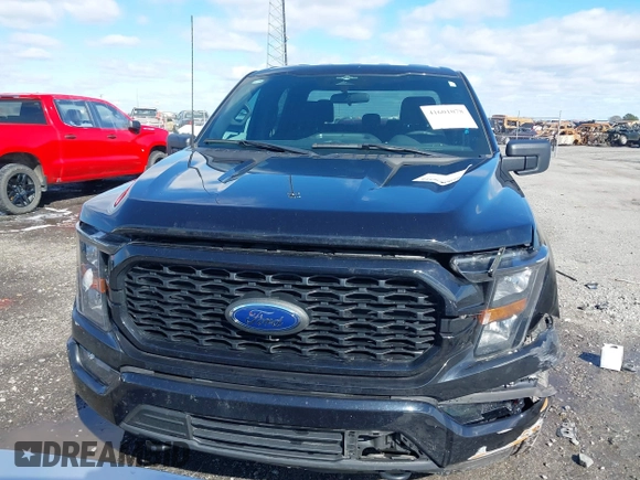2023 Ford F-150 XL with VIN 1FTFW1E5XPKD67683, listed as a IAAI auction lot 41601078 with 32,433 mi miles. Bid and sale history available at carsss.com. Image 12.