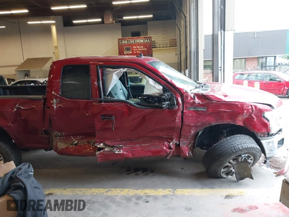 2019 Ford F-150 XL with VIN 1FTFX1E46KKC60997, listed as a IAAI auction lot 42147634 with 99,878 mi miles and . Bid and sale history available at DreamBid. Image 12.