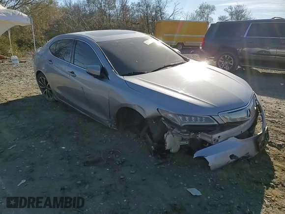 2015 Acura TLX V6 Tech with VIN 19UUB3F53FA000336, listed as a Copart auction lot 83117484 with 152,624 mi miles and Salvage Title. Bid and sale history available at carsss.com. Image 11.
