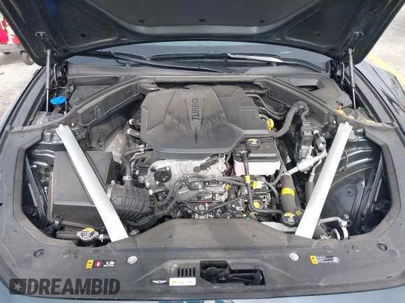 2025 Genesis G70 2.5T with VIN KMTG34SC0SU153835, listed as a IAAI auction lot 42586687 with 17,312 mi miles and . Bid and sale history available at DreamBid. Image 10.