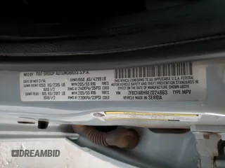 2014 FIAT 500L Easy с VIN ZFBCFABH6EZ024863, выставлен на аукционе Copart как лот 65282035 с пробегом 99 407 миль миль и Чистый • Clean title. История ставок и продаж доступна на DreamBid. Изображение 12.