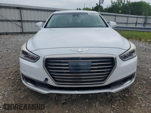 2019 Genesis G90 Ultimate with VIN KMHG54JH0KU052649, listed as a Copart auction lot 54071035 with 126,082 mi miles and Clean Title. Bid and sale history available at DreamBid. Image 5.