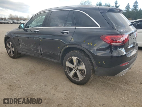 2021 Mercedes-Benz GLC 300 with VIN W1N0G8EB7MV268436, listed as a Copart auction lot 79032014 with 63,211 mi miles and Clean title. Bid and sale history available at DreamBid. Image 2.