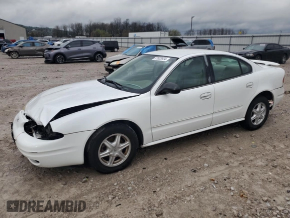 2004 Oldsmobile Alero GL1 z VIN 1G3NL52F44C238546, wystawiony jako Copart lot #77633934 z przebiegiem Nie podano mil oraz Szkoda całkowita • Salvage title. Historia ofert i sprzedaży dostępna na DreamBid. Obrazek 1.