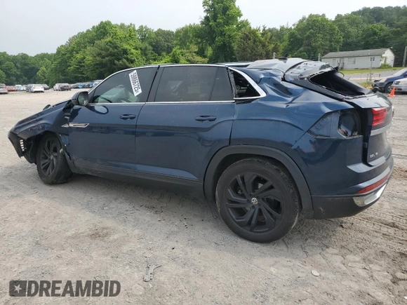 2020 Volkswagen Atlas SEL with VIN 1V2ME2CA2LC209938, listed as a Copart auction lot 59866725 with 73,484 mi miles and Salvage title. Bid and sale history available at DreamBid. Image 2.