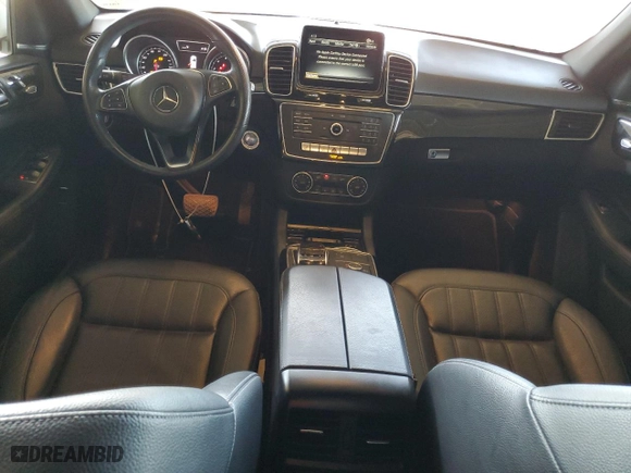 2017 Mercedes-Benz GLE with VIN 4JGDA5HB4HA846540, listed as a Copart auction lot 50103355 with 58,892 mi miles and Salvage Title. Bid and sale history available at carsss.com. Image 8.