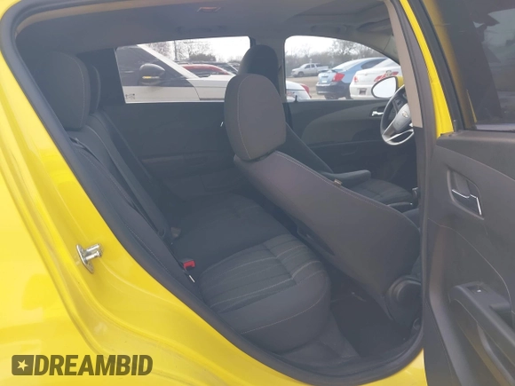 2016 Chevrolet Sonic LT with VIN 1G1JC6SHXG4122619, listed as a IAAI auction lot 41536759 with 54,498 mi miles. Bid and sale history available at carsss.com. Image 8.