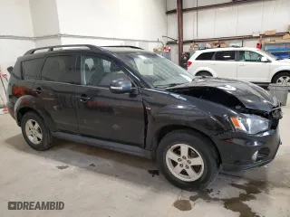 2011 Mitsubishi Outlander LS with VIN JA4JT3AX8BU607181, listed as a Copart auction lot 64453604 with 201,295 mi miles and Salvage Title. Bid and sale history available at carsss.com. Image 4.