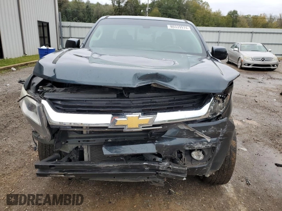 2017 Chevrolet Colorado 2WD LT with VIN 1GCHSCEAXH1175457, listed as a Copart auction lot 80339974 with 63,858 mi miles and Salvage Title. Bid and sale history available at carsss.com. Image 5.