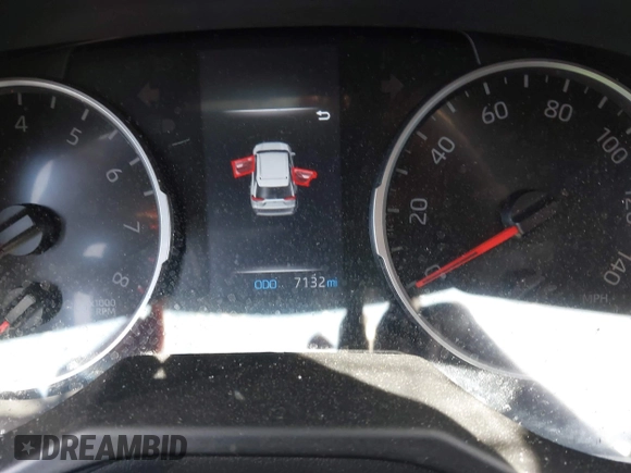2022 Toyota RAV4 XLE Premium with VIN 2T3C1RFVXNW231752, listed as a IAAI auction lot 42072442 with 7,262 mi miles and . Bid and sale history available at DreamBid. Image 7.