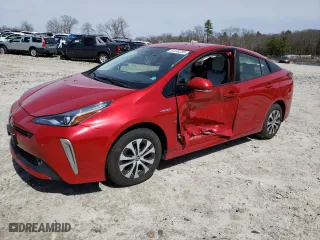 2019 Toyota Prius LE with VIN JTDL9RFU6K3008249, listed as a Copart auction lot 51370235 with 82,469 mi miles and Salvage Title. Bid and sale history available at carsss.com. Image 1.