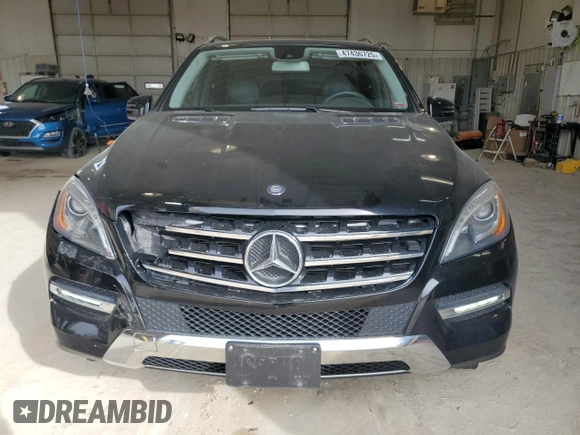 2013 Mercedes-Benz M ML 350 with VIN 4JGDA5HB6DA171820, listed as a Copart auction lot 47436725 with 117,076 mi miles and Salvage Title. Bid and sale history available at carsss.com. Image 5.