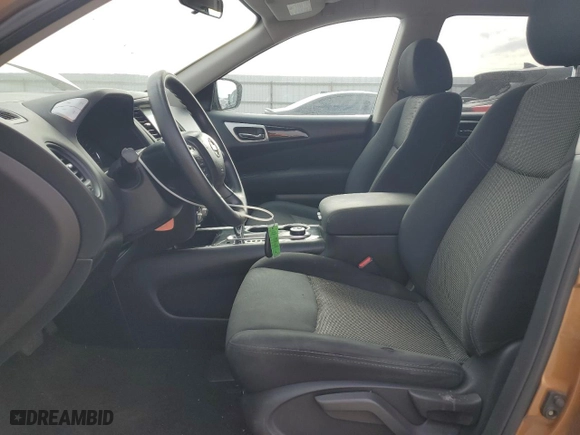 2017 Nissan Pathfinder S with VIN 5N1DR2MMXHC605245, listed as a Copart auction lot 53764715 with 167,954 mi miles and Clean Title. Bid and sale history available at carsss.com. Image 7.
