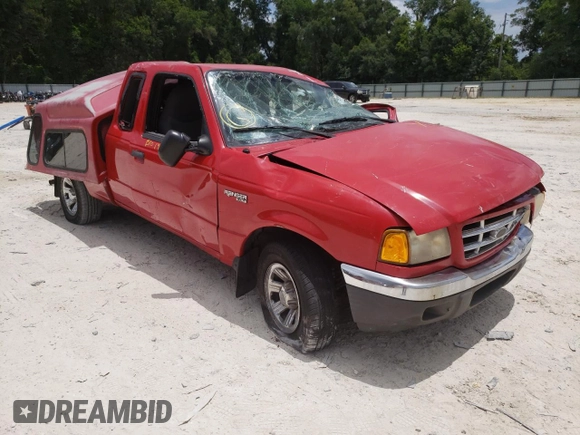 2001 Ford Ranger XL with VIN 1FTYR14U51TA69598, listed as a Copart auction lot 48735672 with 146,306 mi miles and Salvage Title. Bid and sale history available at carsss.com. Image 1.