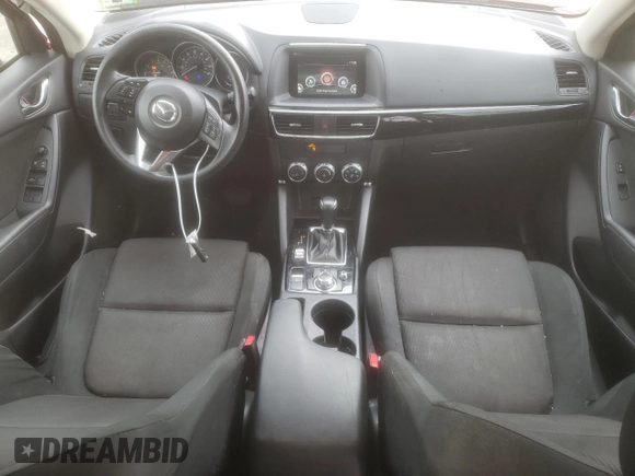2016 Mazda CX-5 Sport with VIN JM3KE4BY4G0844967, listed as a Copart auction lot 54829885 with 95,653 mi miles and Salvage title. Bid and sale history available at DreamBid. Image 8.