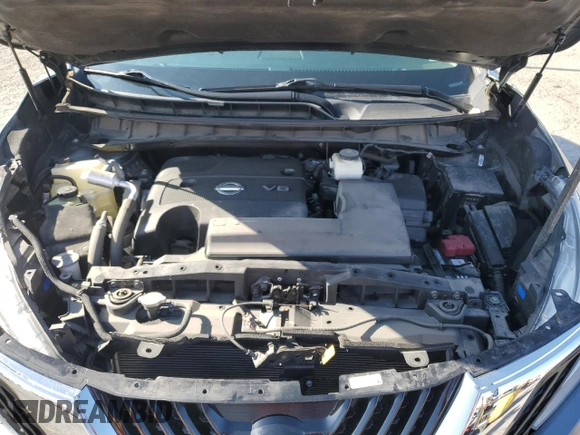 2017 Nissan Murano S with VIN 5N1AZ2MGXHN190560, listed as a Copart auction lot 52754085 with 31,481 mi miles and Salvage Title. Bid and sale history available at DreamBid. Image 12.