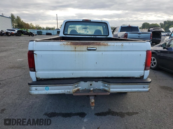1997 Ford F-250 with VIN 1FTHX26H4VEB05772, listed as a Copart auction lot 75742614 with 185,659 mi miles and Clean title. Bid and sale history available at DreamBid. Image 6.
