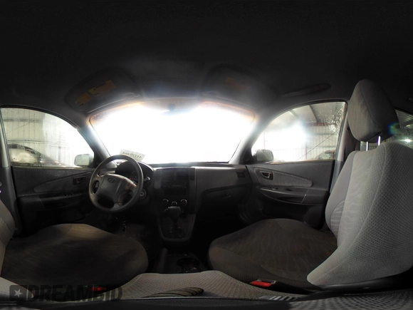 2005 Hyundai Tucson GL with VIN KM8JM12B75U072080, listed as a IAAI auction lot 41779464 with 191,771 mi miles. Bid and sale history available at carsss.com. Image 18.