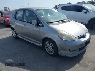2007 Honda Fit Sport with VIN JHMGD38637S031947, listed as a IAAI auction lot 41613883 with 250,981 mi miles. Bid and sale history available at carsss.com. Image 1.