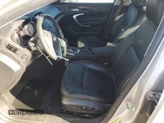 2011 Buick Regal CXL RL1 with VIN 2G4GN5EC4B9186291, listed as a Copart auction lot 74019104 with 27,646 mi miles and Salvage Title. Bid and sale history available at DreamBid. Image 7.