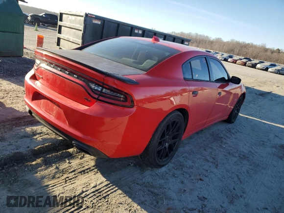 2017 Dodge Charger R/T with VIN 2C3CDXCT8HH634300, listed as a Copart auction lot 46401785 with 128,535 mi miles and Salvage Title. Bid and sale history available at DreamBid. Image 3.