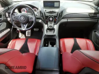 2019 Acura RDX w/A-Spec Pkg with VIN 5J8TC2H64KL014320, listed as a Copart auction lot 53354005 with 71,652 mi miles and Salvage Title. Bid and sale history available at DreamBid. Image 8.