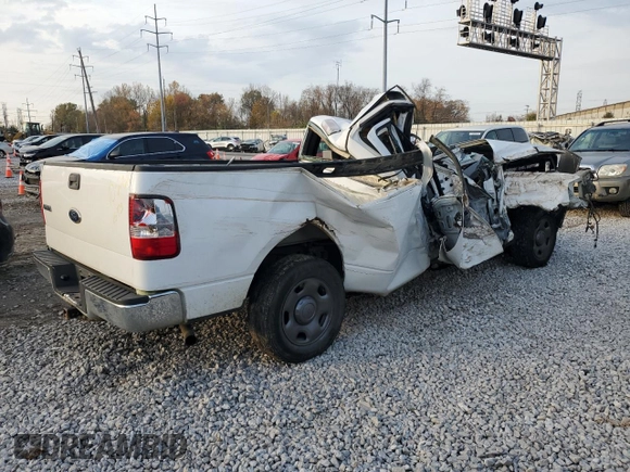 2005 Ford F-150 XL with VIN 1FTRF12215NB58951, listed as a Copart auction lot 78411914 with 0 mi miles and Salvage Title. Bid and sale history available at carsss.com. Image 3.