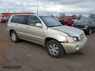2002 Toyota Highlander with VIN JTEGF21A420057168, listed as a Copart auction lot 79145534 with 181,707 mi miles and Salvage Title. Bid and sale history available at carsss.com. Image 4.