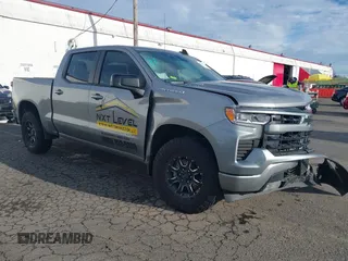 2023 Chevrolet Silverado 1500 RST with VIN 1GCUDEE80PZ186386, listed as a IAAI auction lot 41155640 with 23,442 mi miles. Bid and sale history available at carsss.com. Image 1.