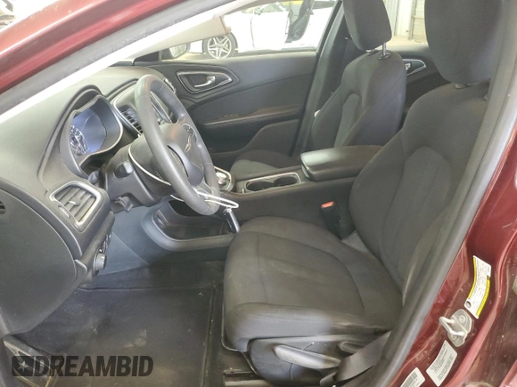 2015 Chrysler 200 Limited with VIN 1C3CCCAB6FN598374, listed as a Copart auction lot 62074205 with 194,611 mi miles and Salvage title. Bid and sale history available at DreamBid. Image 7.