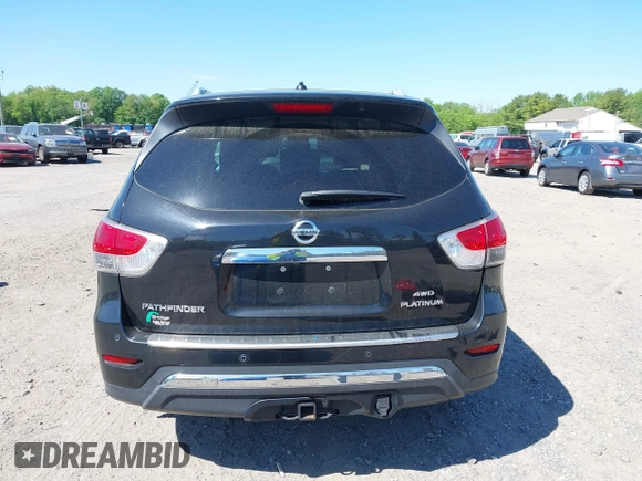 2015 Nissan Pathfinder S z VIN 5N1AR2MM6FC617716, wystawiony jako IAAI lot #42216787 z przebiegiem 148 166 mil mil oraz . Historia ofert i sprzedaży dostępna na DreamBid. Obrazek 17.