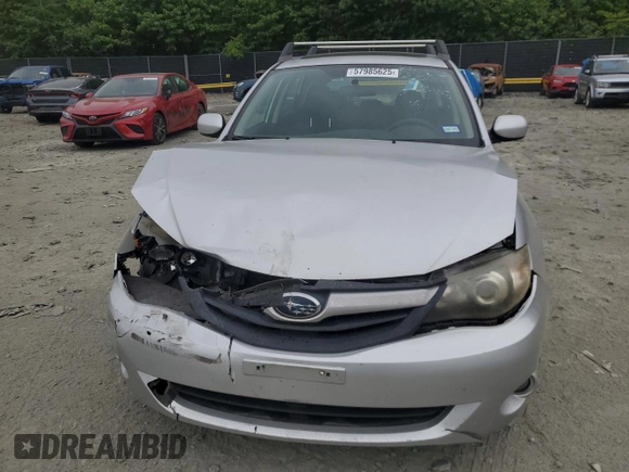 2010 Subaru Impreza i Premium with VIN JF1GH6B66AG806046, listed as a Copart auction lot 57985625 with 147,984 mi miles and Salvage title. Bid and sale history available at DreamBid. Image 5.