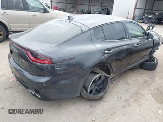2021 Kia Stinger GT-Line with VIN KNAE15LA8M6098263, listed as a IAAI auction lot 41926026 with 118,371 mi miles and . Bid and sale history available at DreamBid. Image 4.
